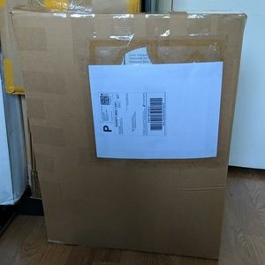 My makeshift box for my special customer 🥰